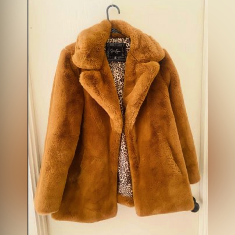 Jessica Simpson Faux Fur Coat